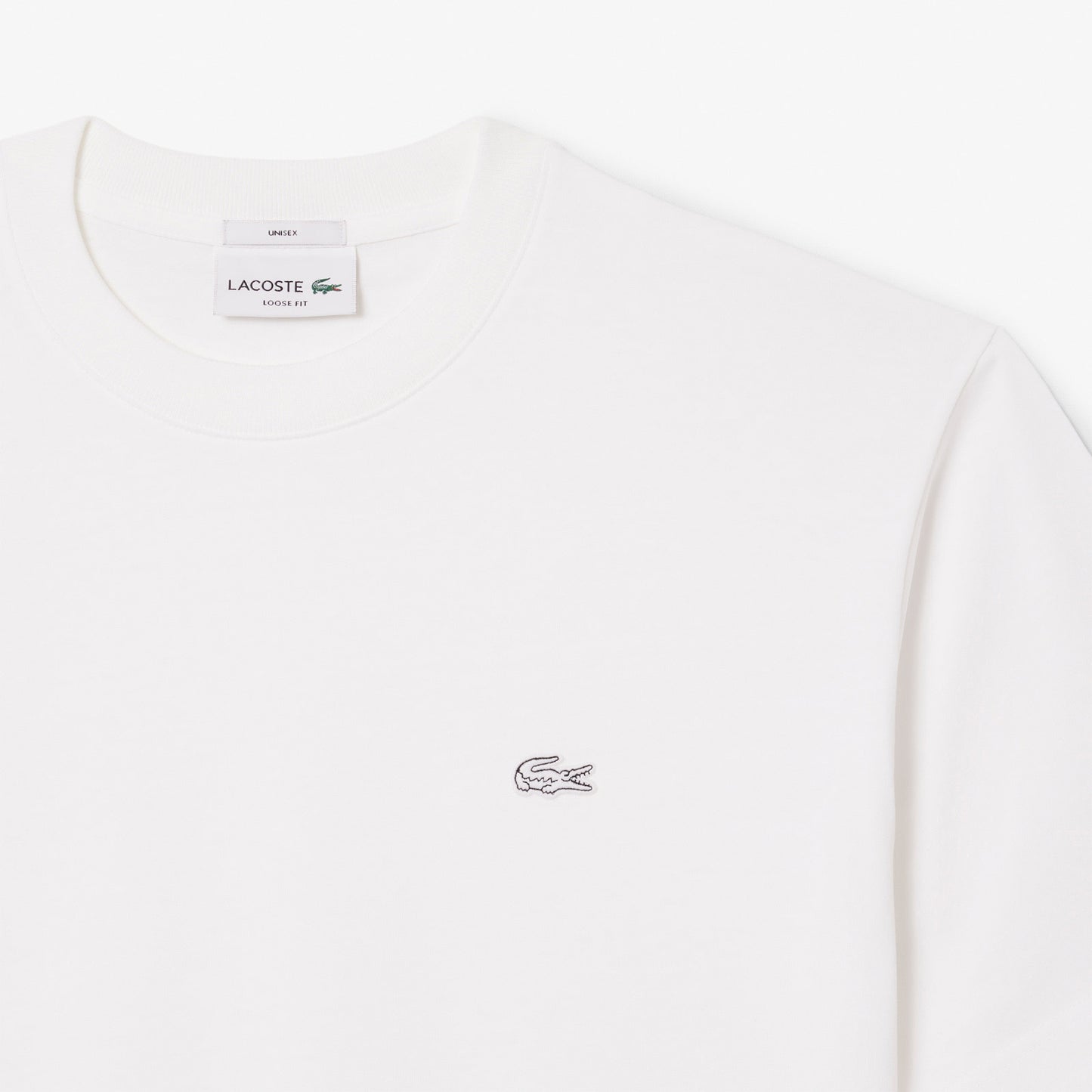 Lacoste Heavy Erkek Beyaz T-shirt