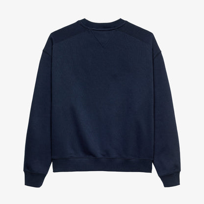 Tommy Hilfiger Erkek 90s Texture Graphic Erkek Lacivert Sweatshirt