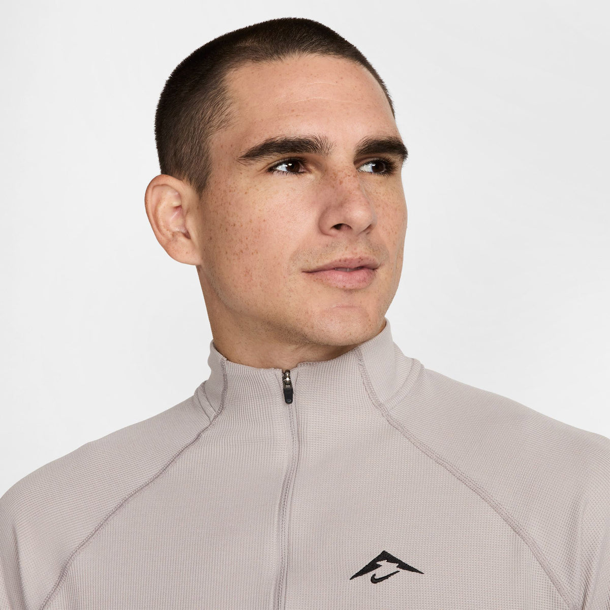 Nike Trail Erkek Siyah Koşu Sweatshirt