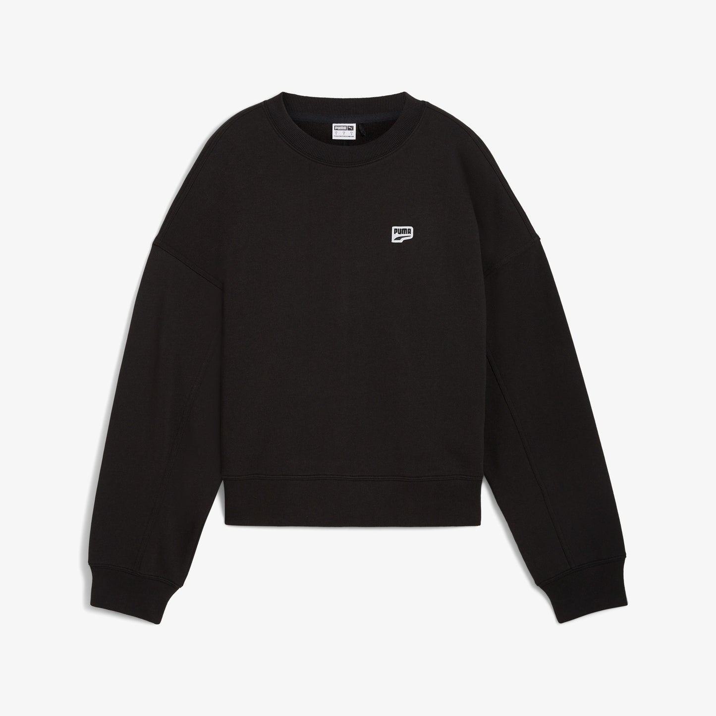 Puma Downtown Re:collectıon Crew Kadın Siyah Sweatshirt