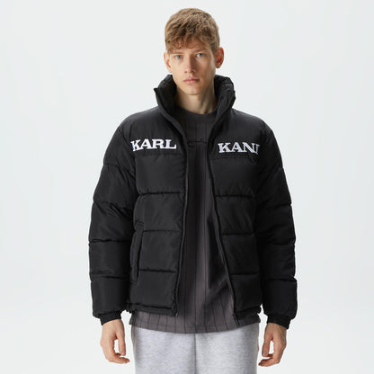 Karl Kani Retro Essential Puffer Erkek Siyah Ceket