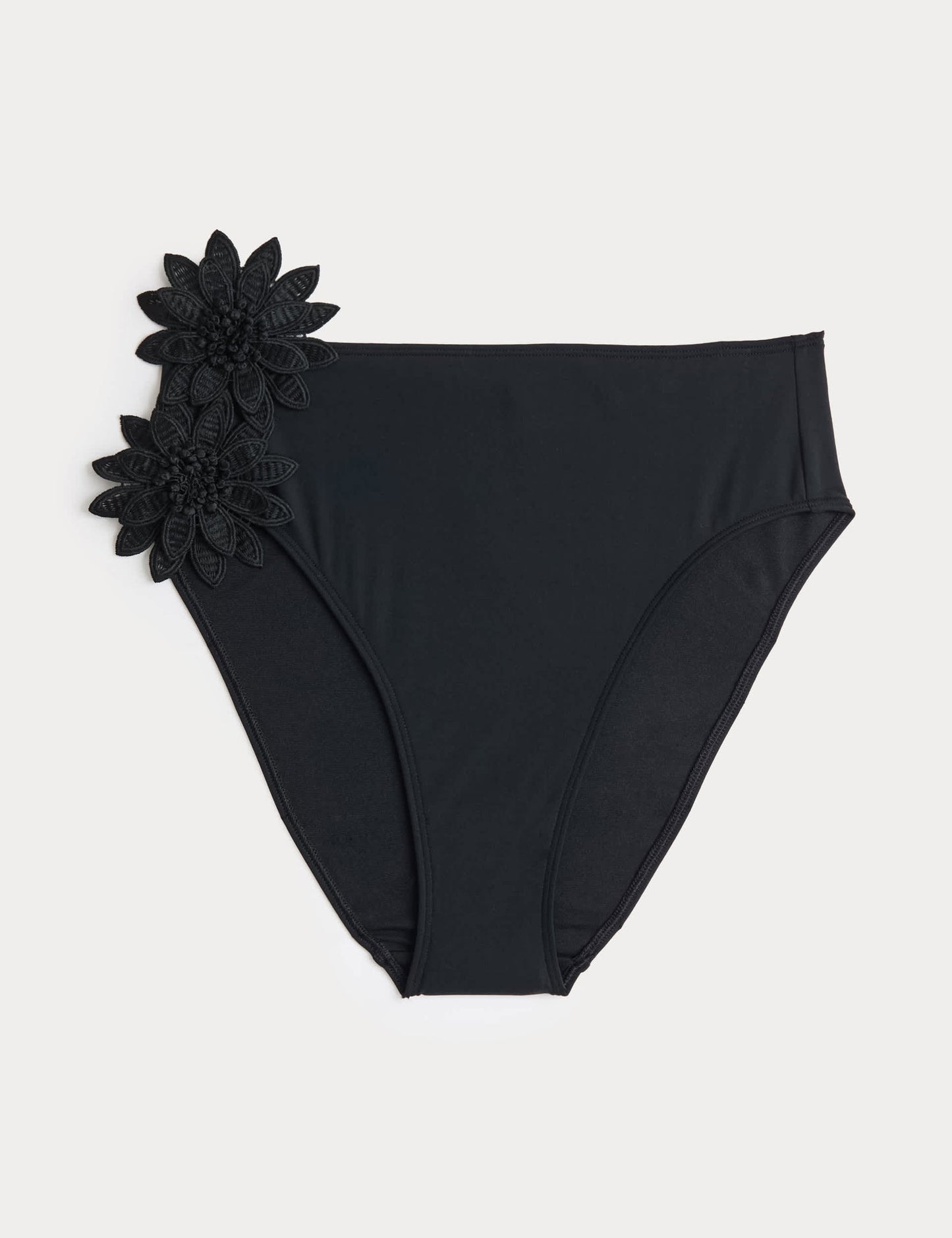 Çiçek Detaylı Bikini Altı