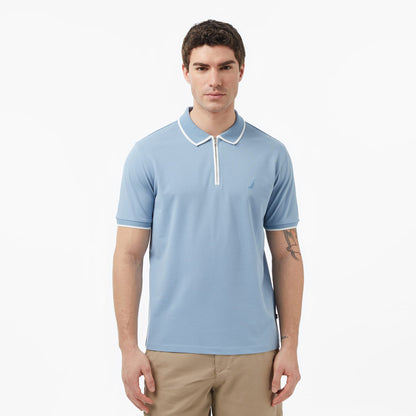 Nautica Erkek Mavi Regular Fit Polo Yaka T-shirt