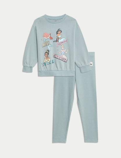 2'li Disney Princess:trade_mark: Outfit Set (2-8 Yaş)