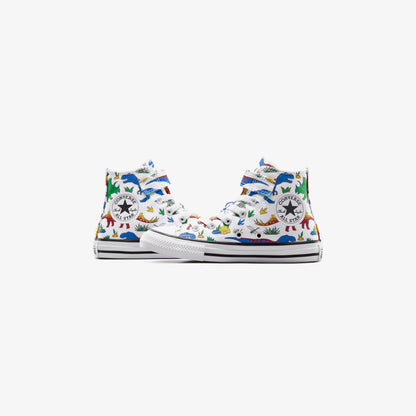 Converse Chuck Taylor All Star Dino Party Easy On Çocuk Beyaz Sneaker