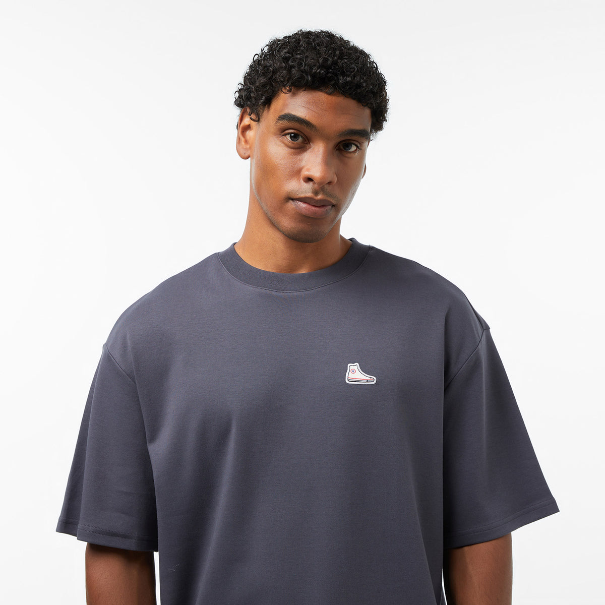Converse Erkek Gri T-shirt