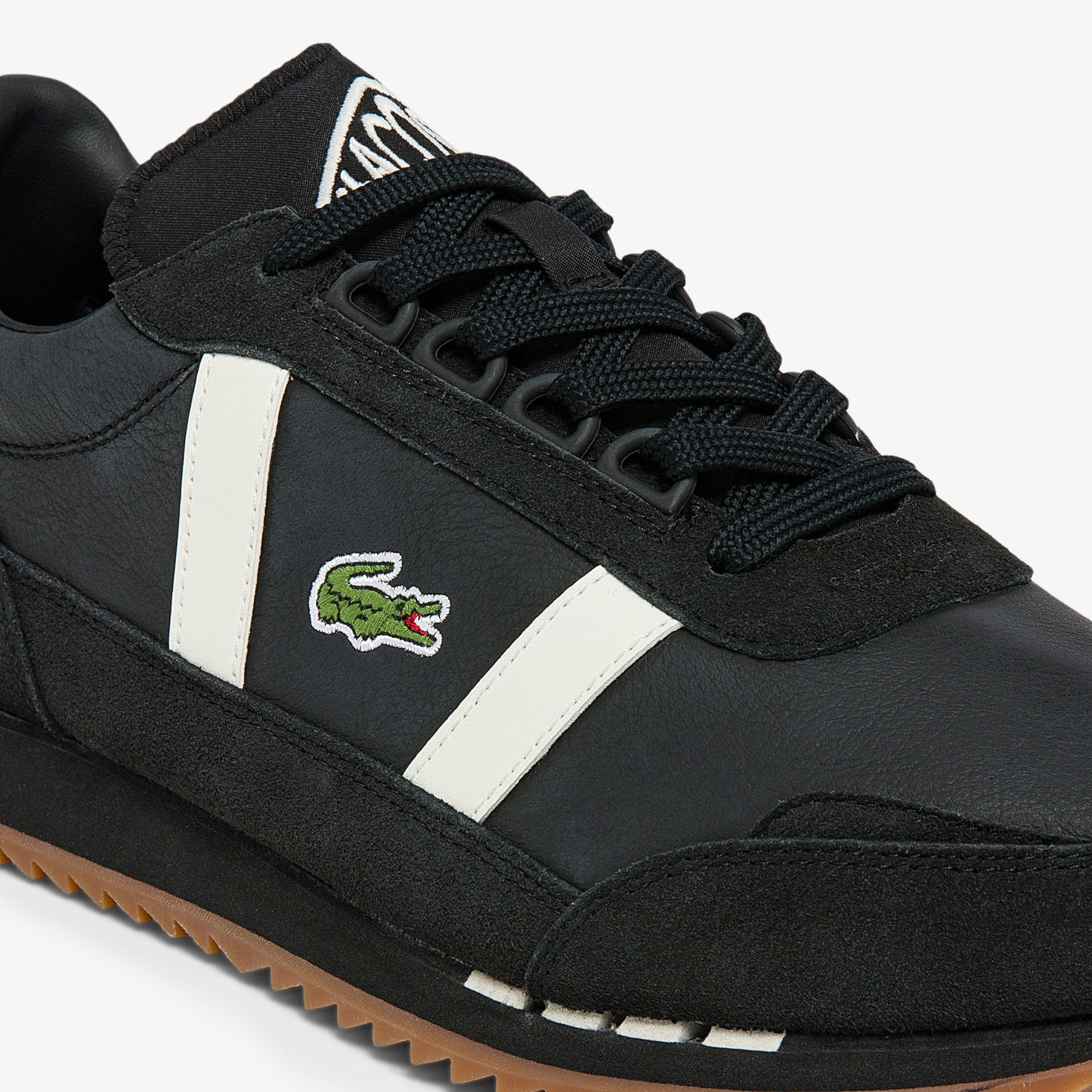 Lacoste Partner Retro Erkek Siyah Sneaker