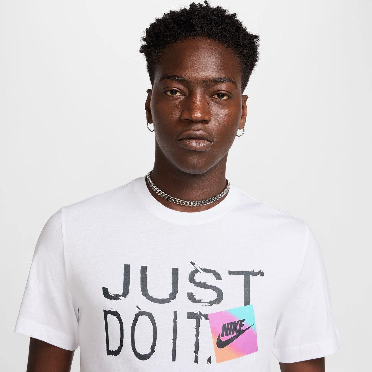 Nike Just Do It Erkek Beyaz T-shirt