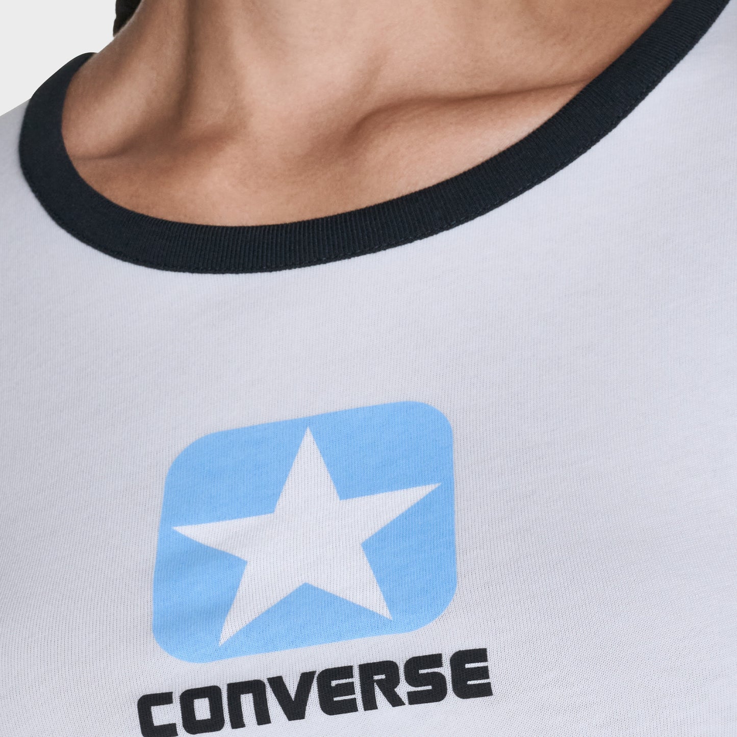 Converse Regular Fit Kadın Beyaz T-shirt