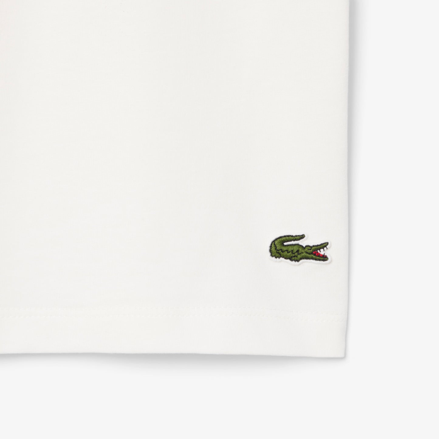 Lacoste Relaxed Fit Kadın Beyaz T-shirt
