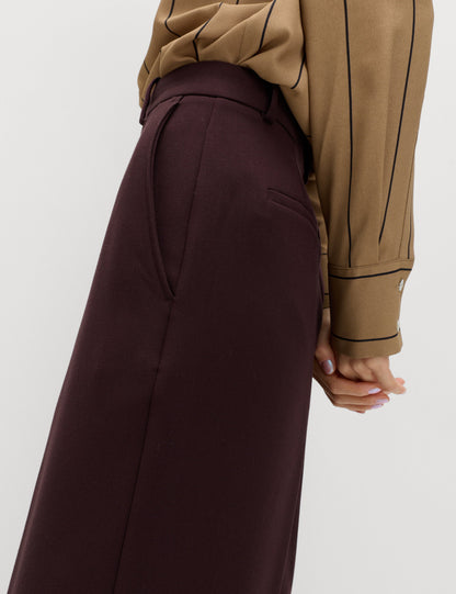 Tailored Straight Leg Pantolon