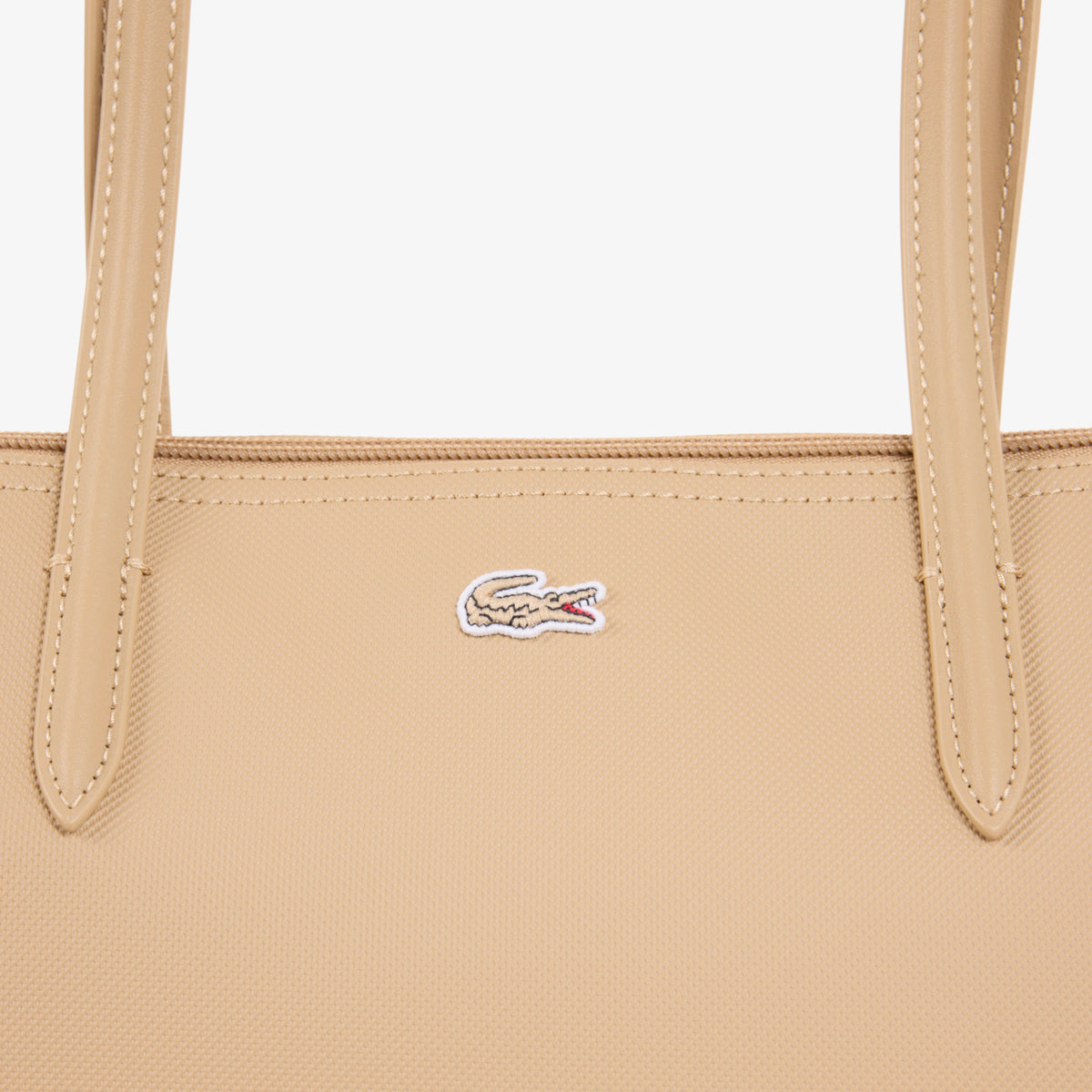 Lacoste Large L.12.12 Kadın Bej Omuz Çantası