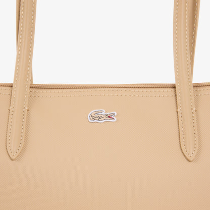 Lacoste Large L.12.12 Kadın Bej Omuz Çantası