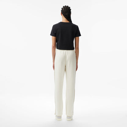Calvin Klein Stretch Terry Track Kadın Beyaz Eşofman Altı