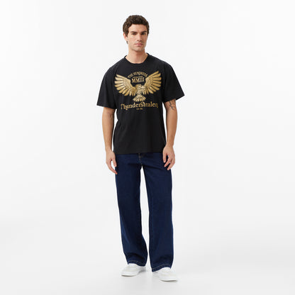 The Hundreds Thunder Cycle Erkek Siyah T-shirt