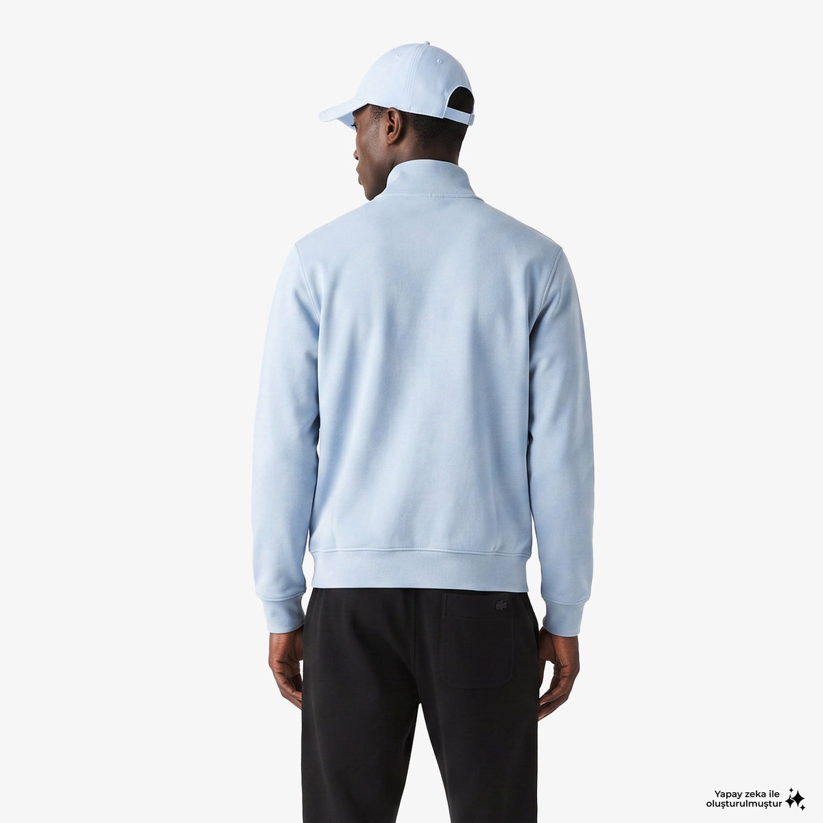 Lacoste Regular Fit Erkek Gri Sweatshirt