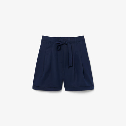 Lacoste Oversize Fit Kadın Lacivert Şort