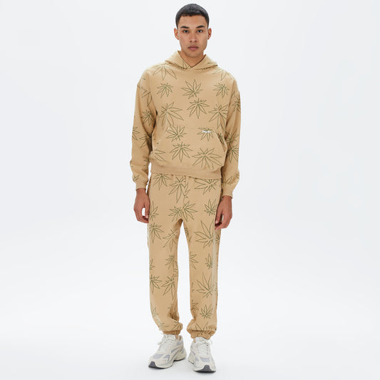 Huf Plantlife Polar Erkek Siyah Eşofman Altı