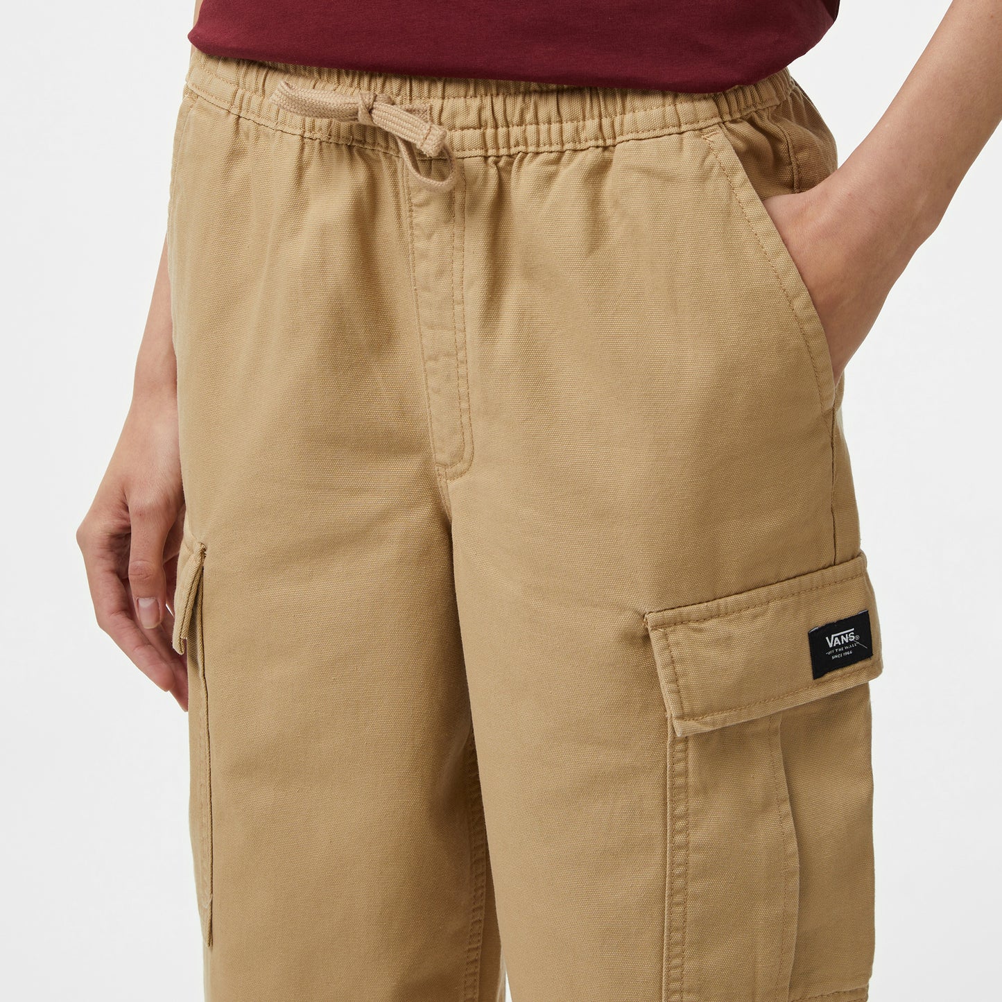 Vans By Range Cargo Baggy Tapered Çocuk Krem Pantolon