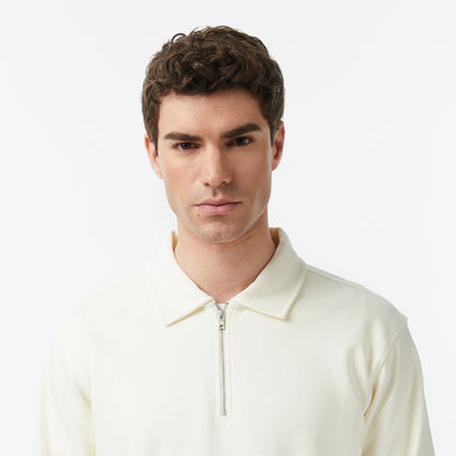 Nautica Erkek Ekru Regular Fit Sweatshirt