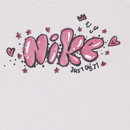 Nike Essentials Aop Ringlet Çocuk Mor T-shirt
