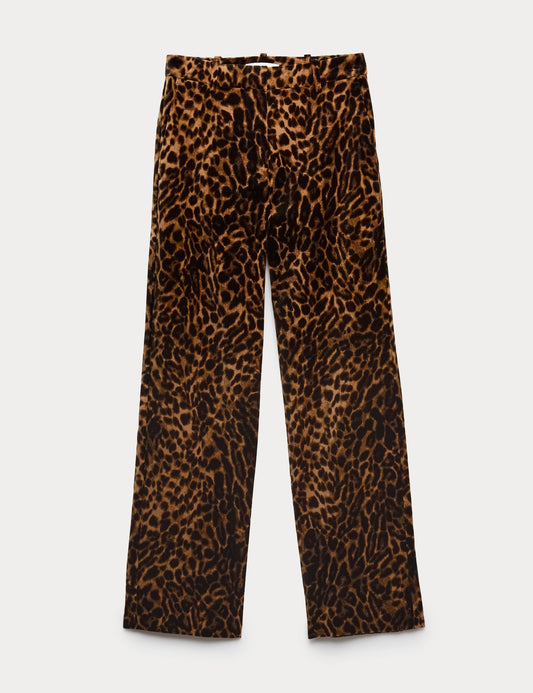 Leopar Desenli Pantolon