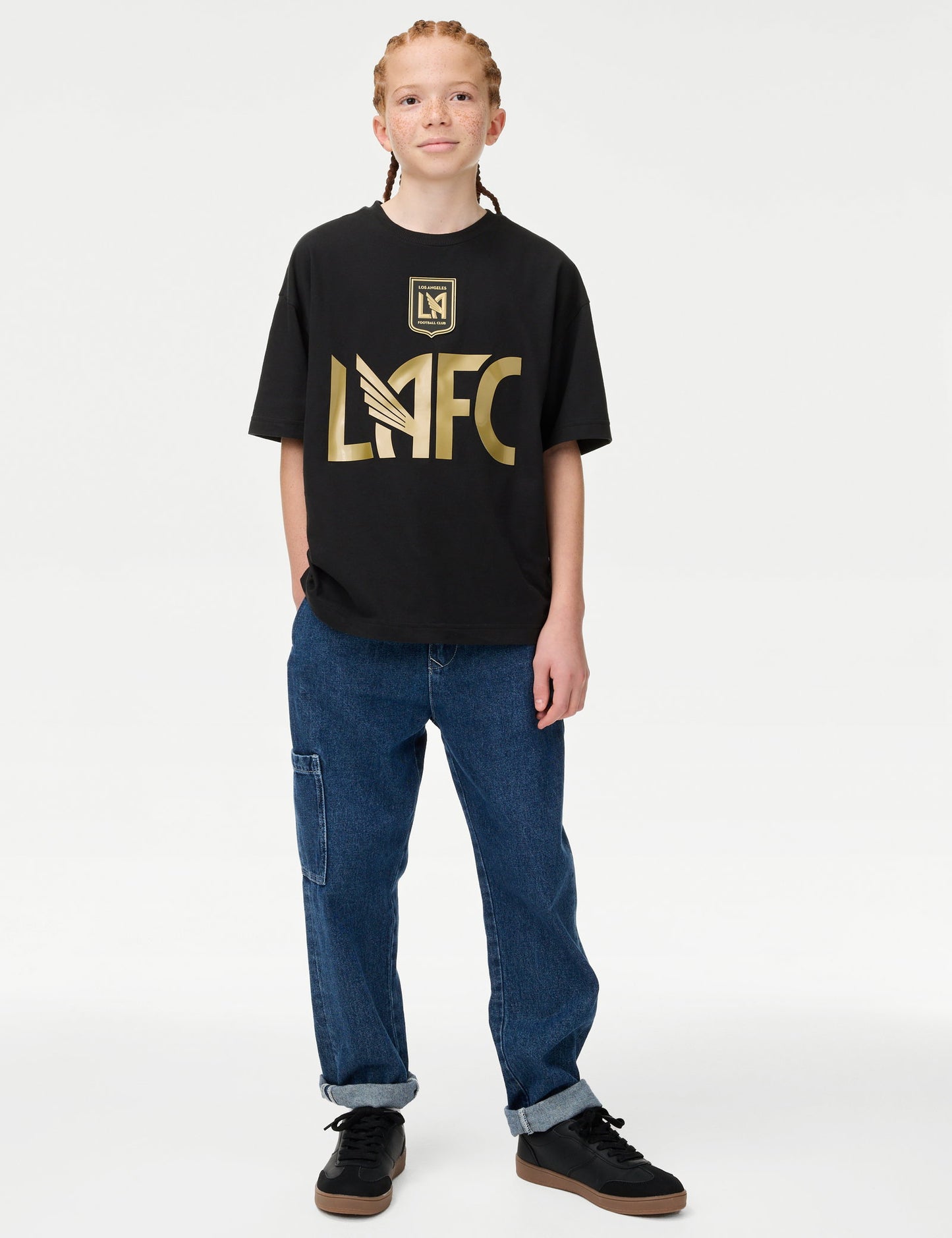 Saf Pamuklu Desenli T-shirt (2-16 Yaş)