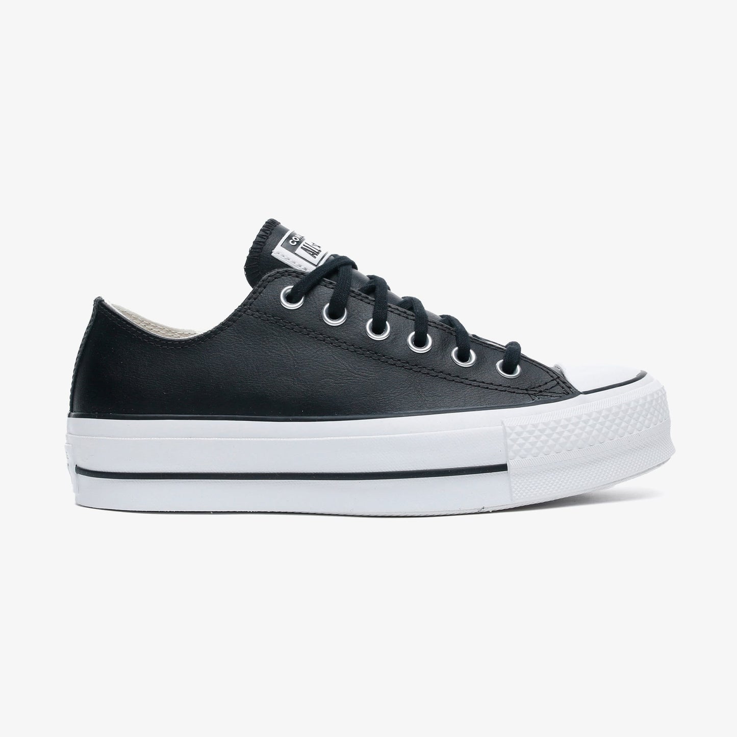 Converse Chuck Taylor All Star Leather Platform Kadın Siyah Sneaker