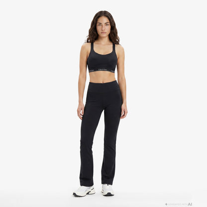 Calvin Klein Icon Sport Flare Kadın Siyah Tayt