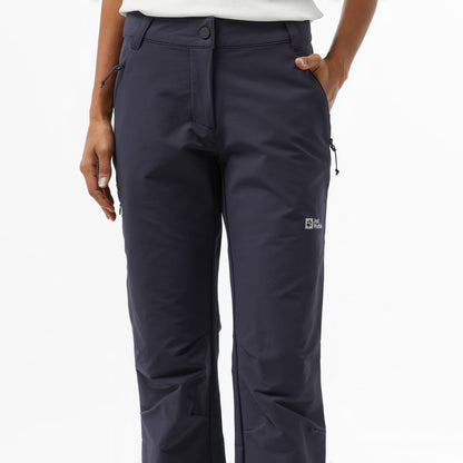 Jack Wolfskin Activate Thermic W Kadın Gri Pantolon