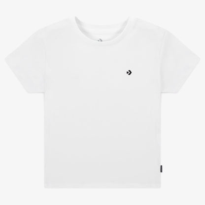 Converse Slim Fit Kadın Beyaz T-shirt