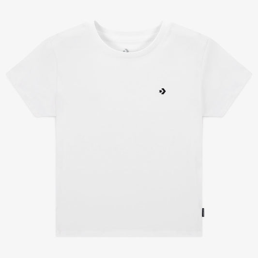Converse Slim Fit Kadın Beyaz T-shirt