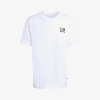 Adidas Memories Of Sport Patch Erkek Beyaz T-shirt