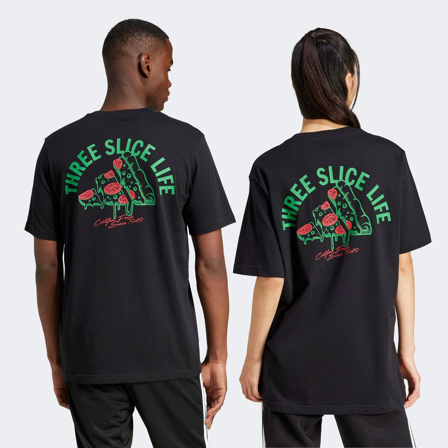 Adidas M L Erkek Siyah T-shirt