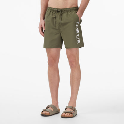 Calvin Klein Medium Drawstring Erkek Yeşil Deniz Şortu