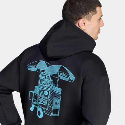 Adidas Food Cart Hd Erkek Siyah Sweatshirt