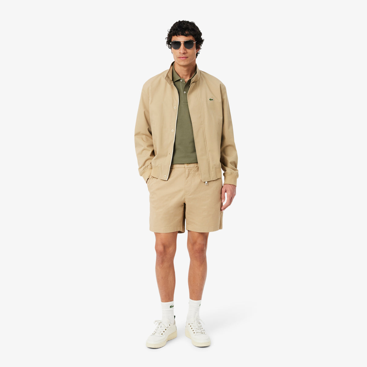 Lacoste L.12.12 Erkek Slim Fit Haki Polo