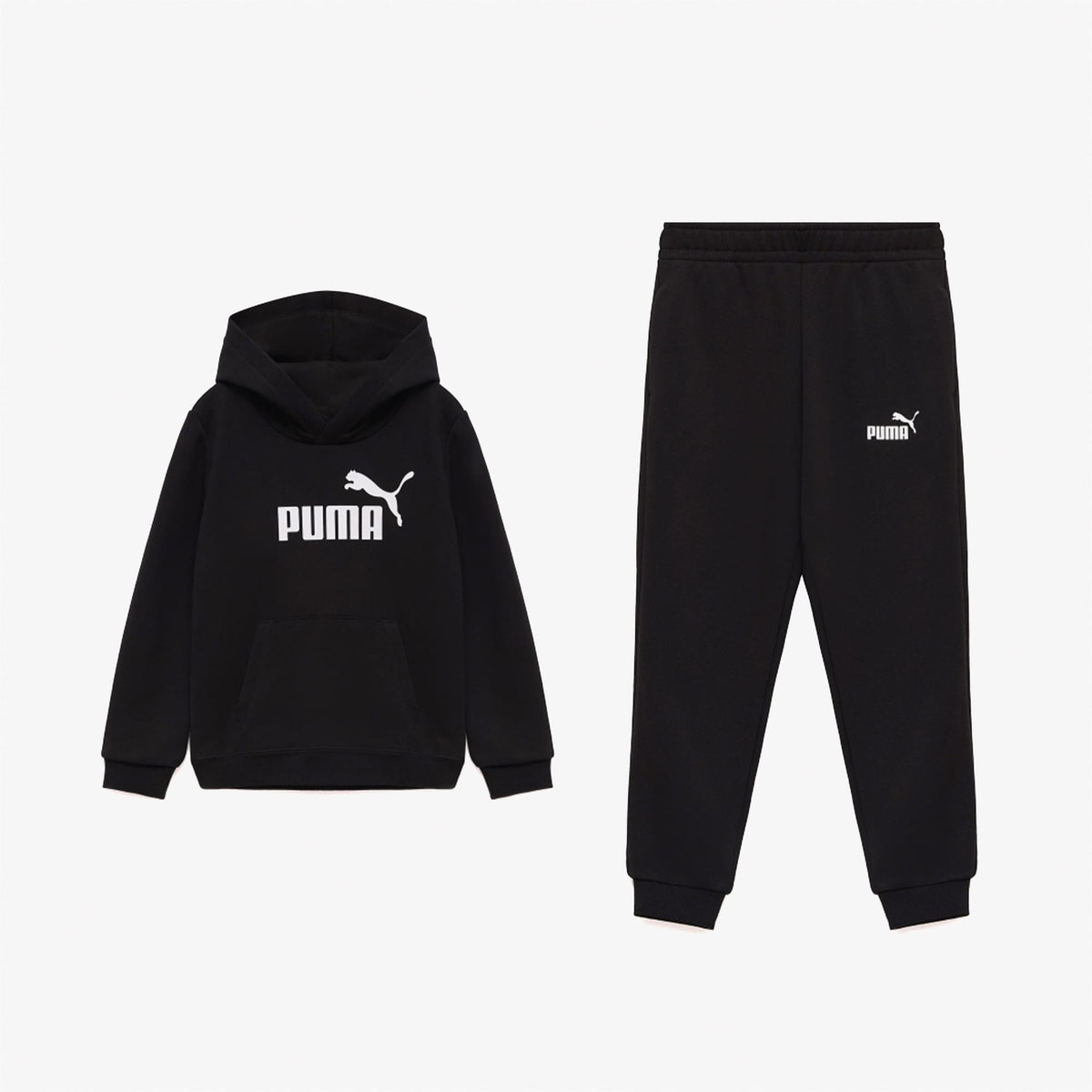 Puma Essentials No 1 Logo Çocuk Siyah Eşofman Altı