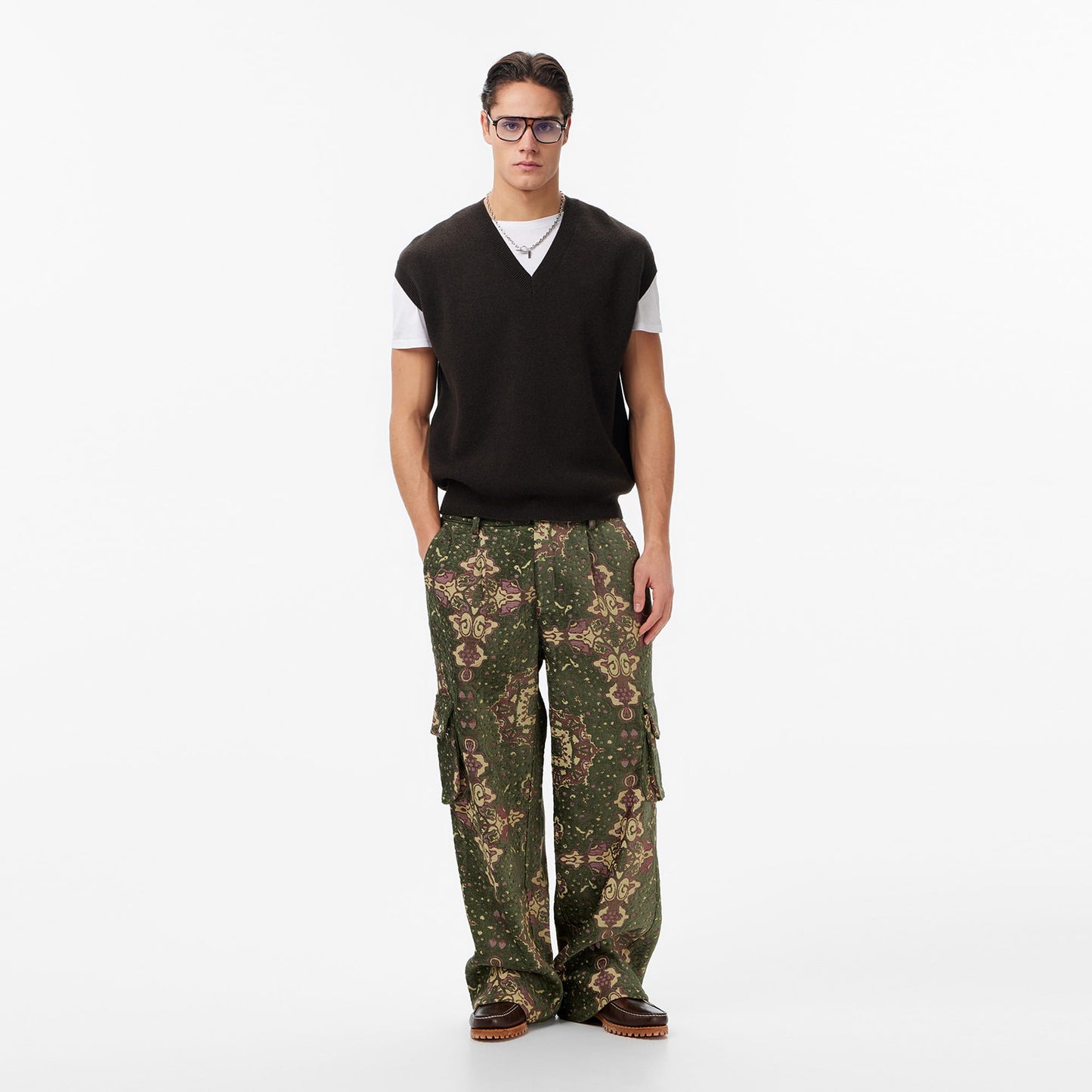 Les Benjamins Regular Fit Erkek Haki Pantolon