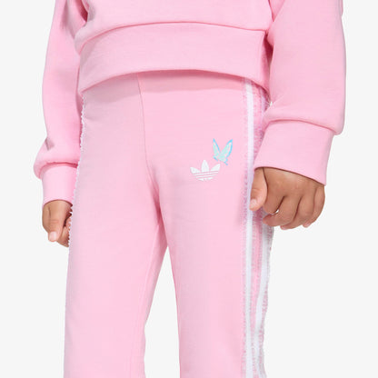 Adidas Disney Crew Set Çocuk Pembe Eşofman Takımı