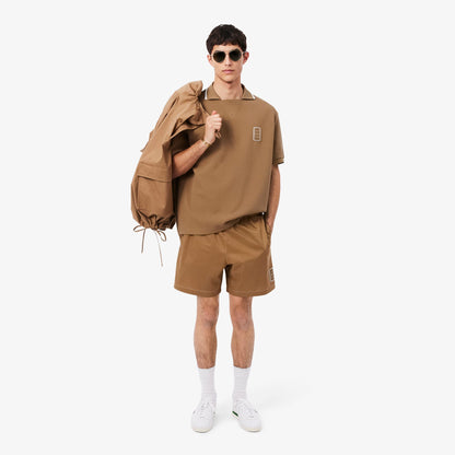 Lacoste Erkek Loose Fit Kahverengi Polo
