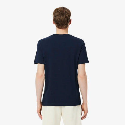 Lacoste Erkek Regular Fit Bisiklet Yaka Lacivert T-shirt