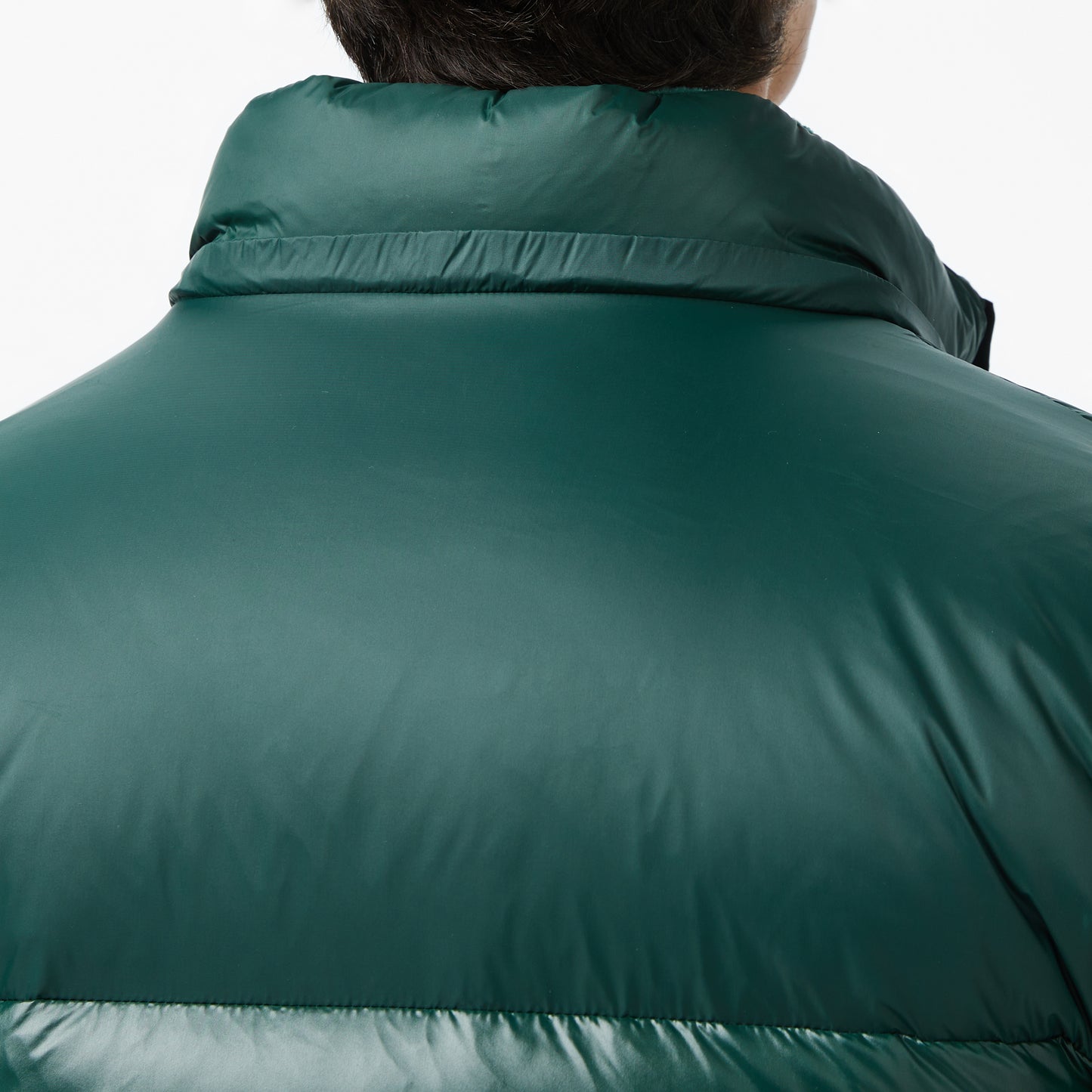 Lacoste Erkek Relaxed Fit Kapüşonlu Koyu Yeşil Mont