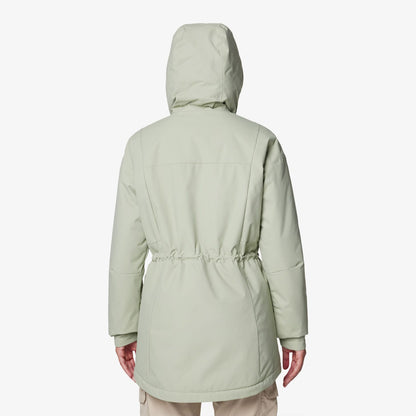 Columbia Siyah Hikebound Ii Long Insulated Kadın Yeşil Mont