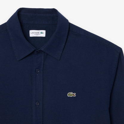 Lacoste Regular Fit Erkek Lacivert Gömlek