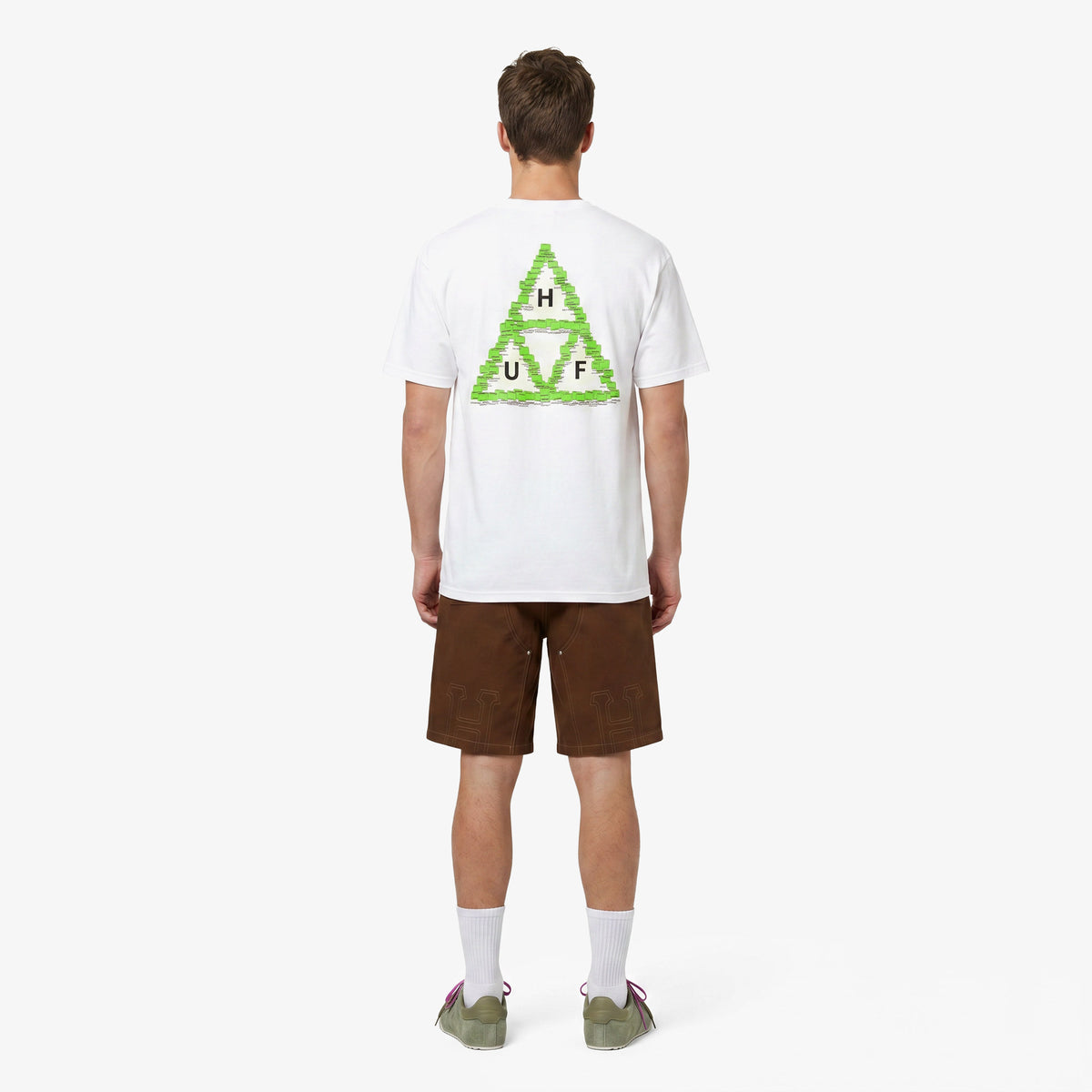 Huf Desktop Erkek Beyaz T-shirt