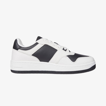 Tommy Hilfiger Tjm Retro Basket Cupsole Tumble Erkek Beyaz Spor Ayakkabı