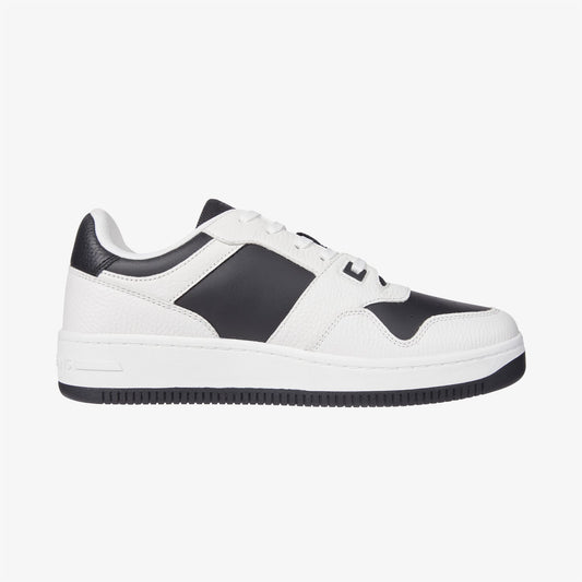 Tommy Hilfiger Tjm Retro Basket Cupsole Tumble Erkek Beyaz Spor Ayakkabı