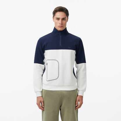 Lacoste Relaxed Fit Erkek Lacivert Sweatshirt