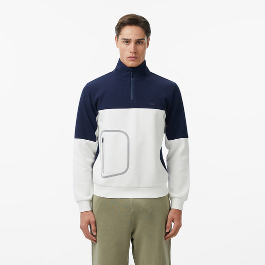 Lacoste Relaxed Fit Erkek Lacivert Sweatshirt